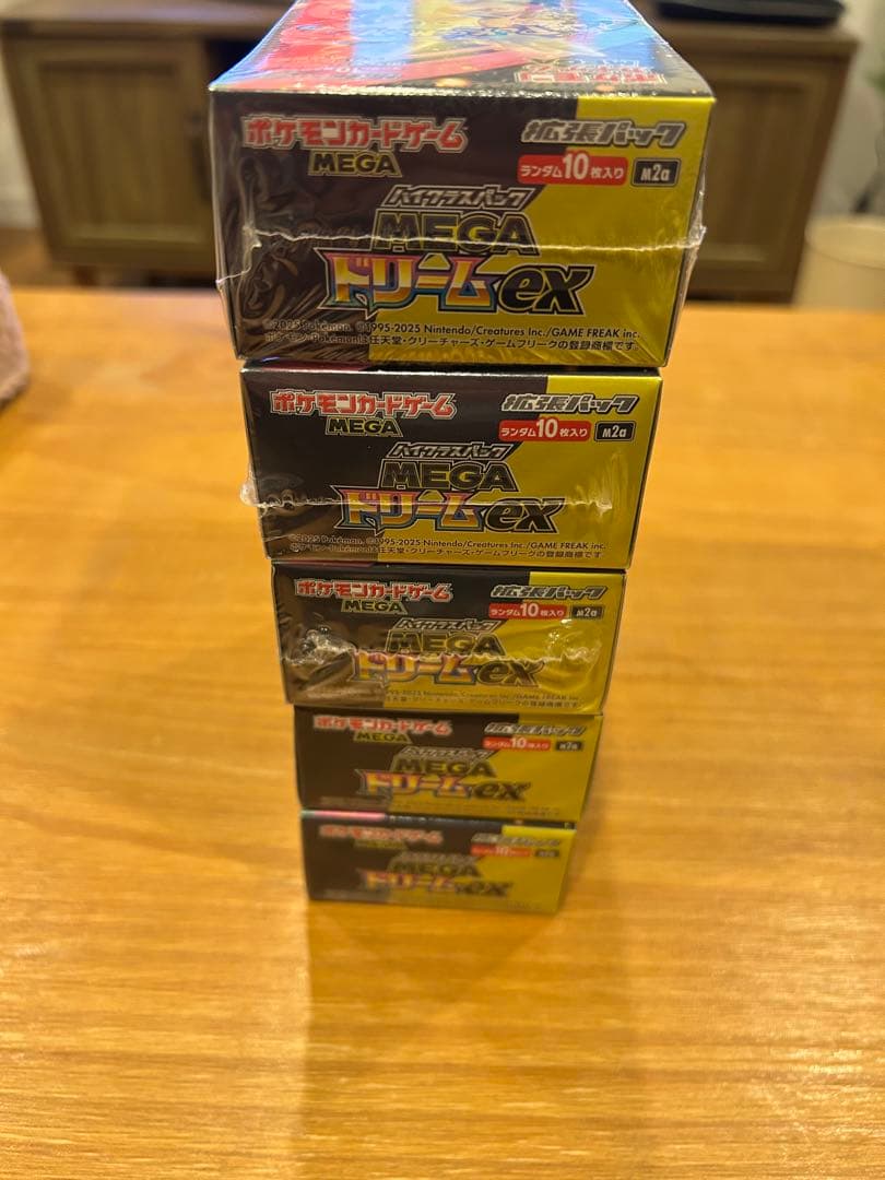 (値下げ）ポケモンカード メガドリームex 5BOX