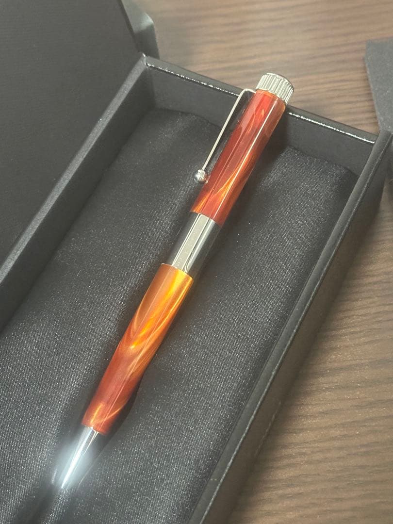 ロメオNo.3 イタリアンアンバー 細軸 romeo ボールペン