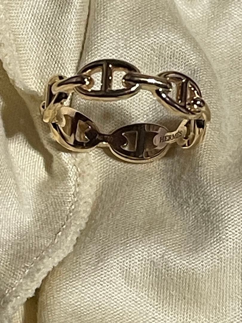 HERMES シェーヌダンクル アンシェネ リング