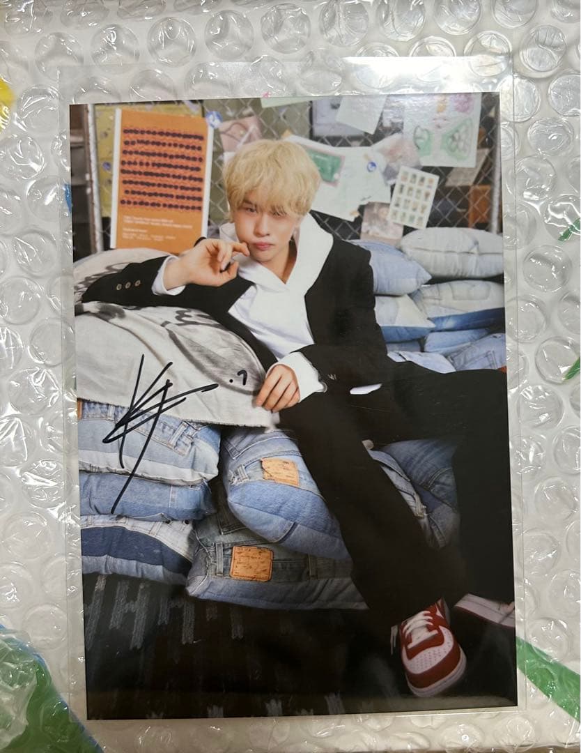 TWS 生写真サイン入りハンジンthanksキャンペーン第1弾当選