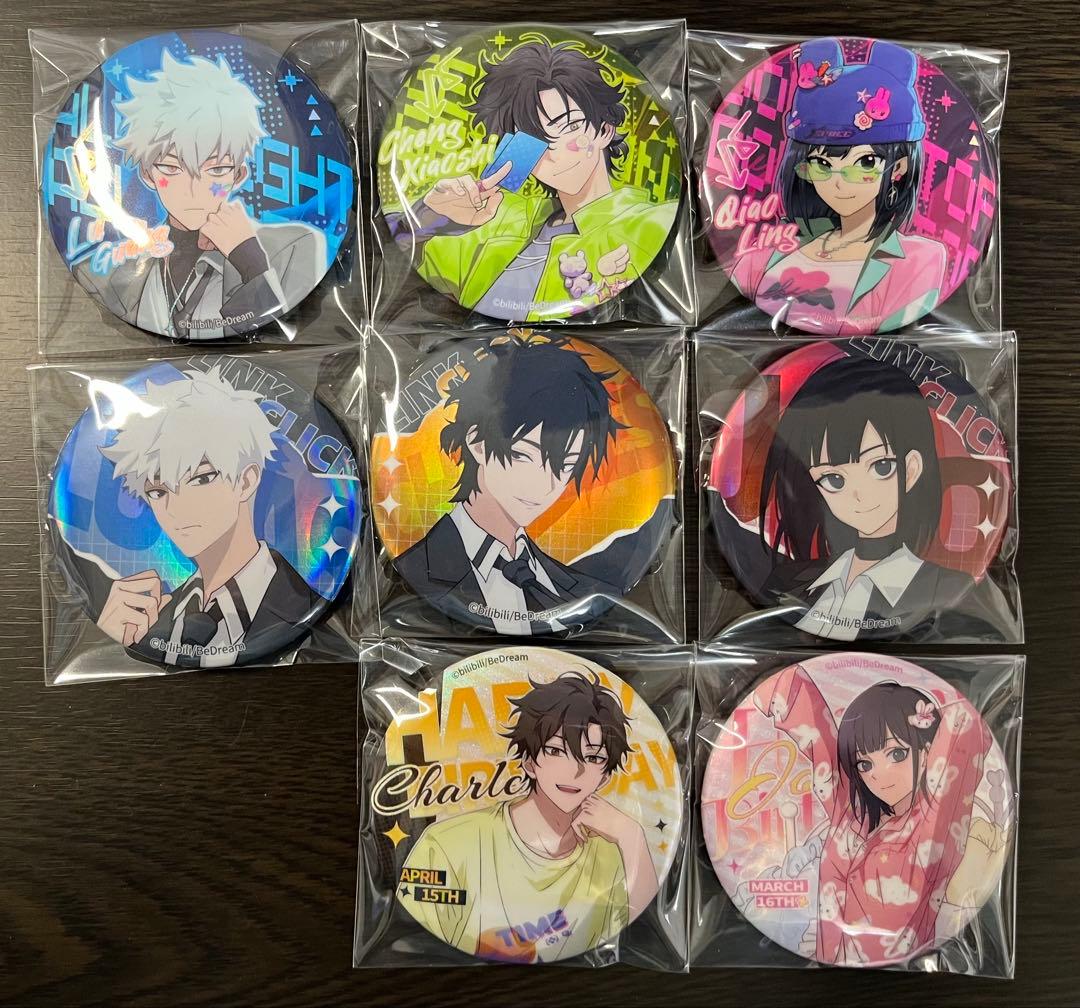 時光代理人 缶バッジ まとめ売り トキ ヒカル リン - メルカリ