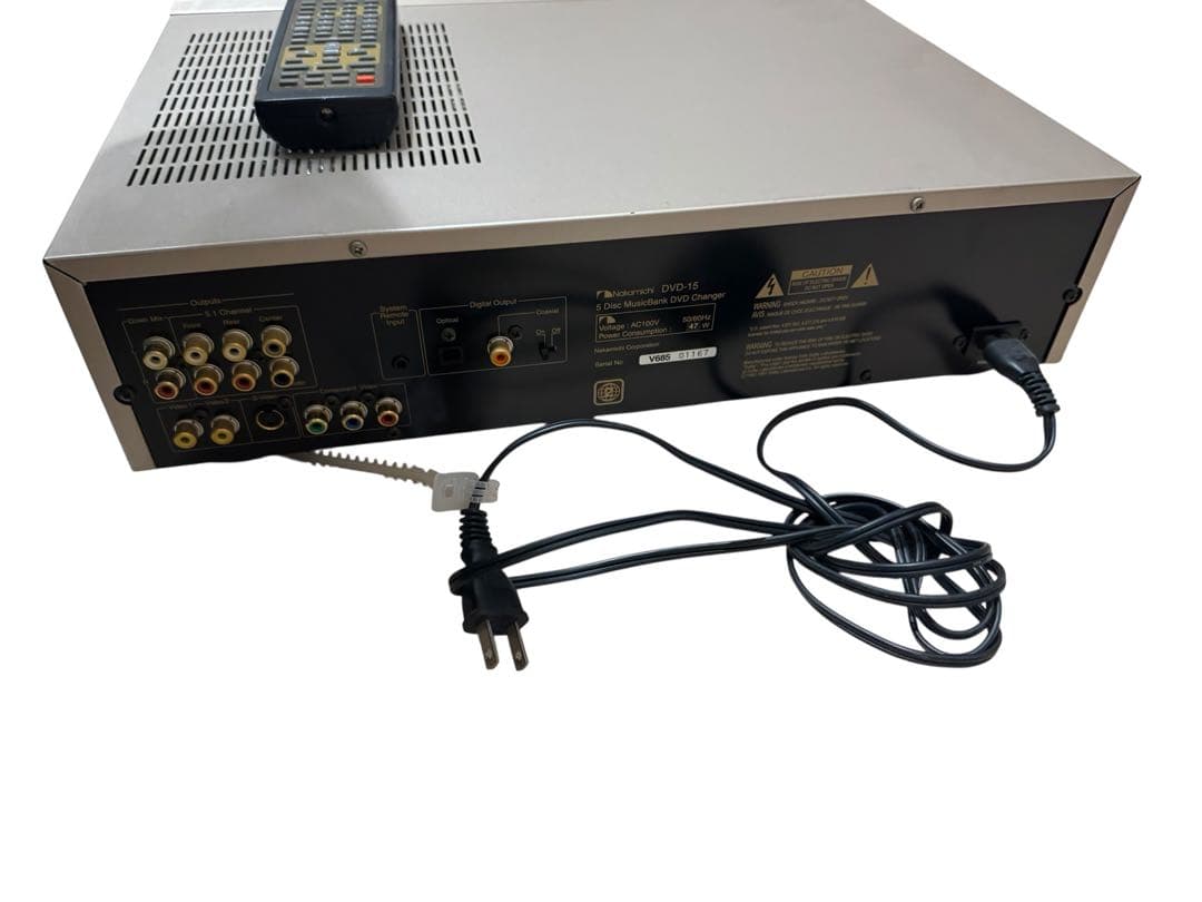 Nakamichi DVD-15 MusicbankDVDチェンジャー ナカミチ