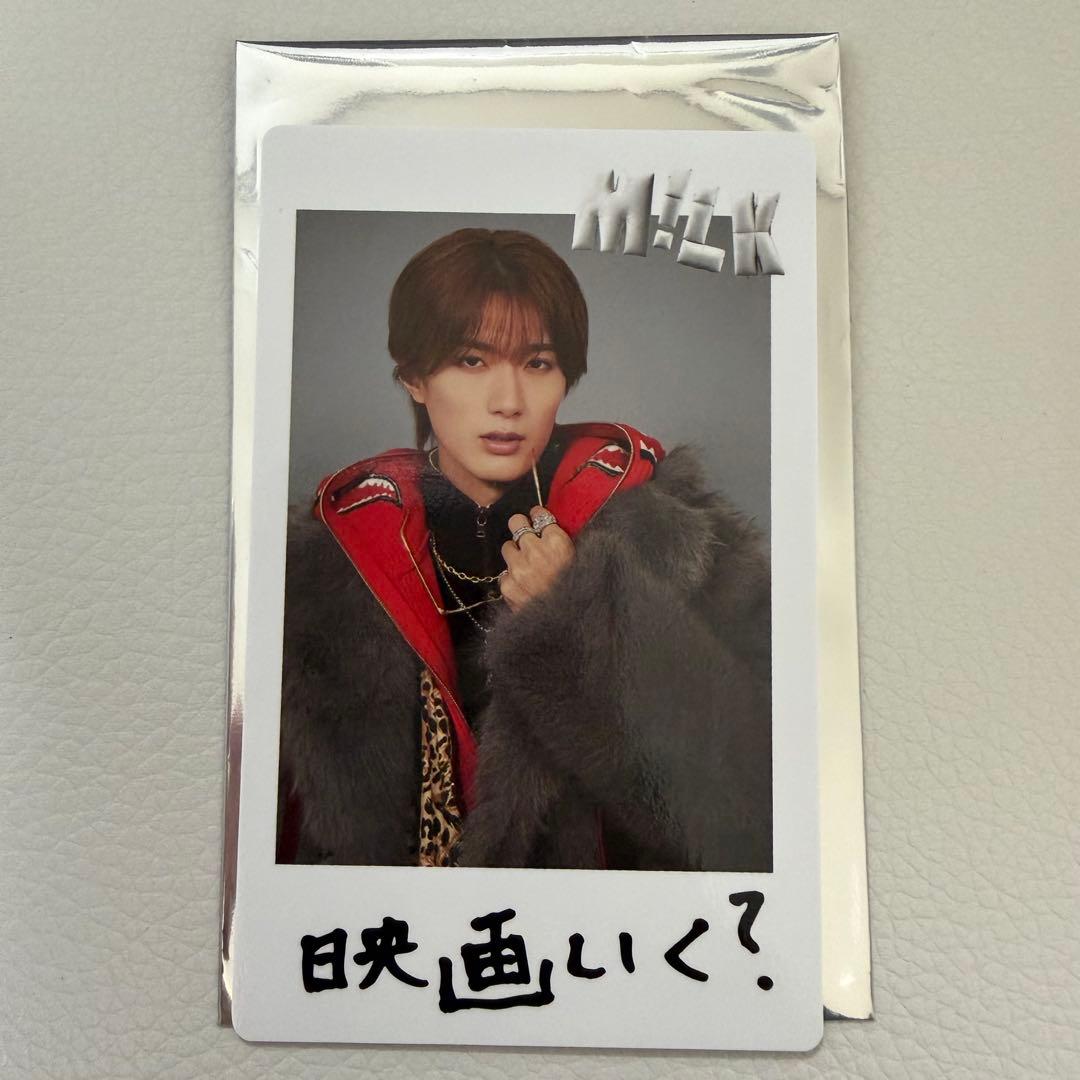 M!LK 山中柔太朗 チェキトレカ - メルカリ