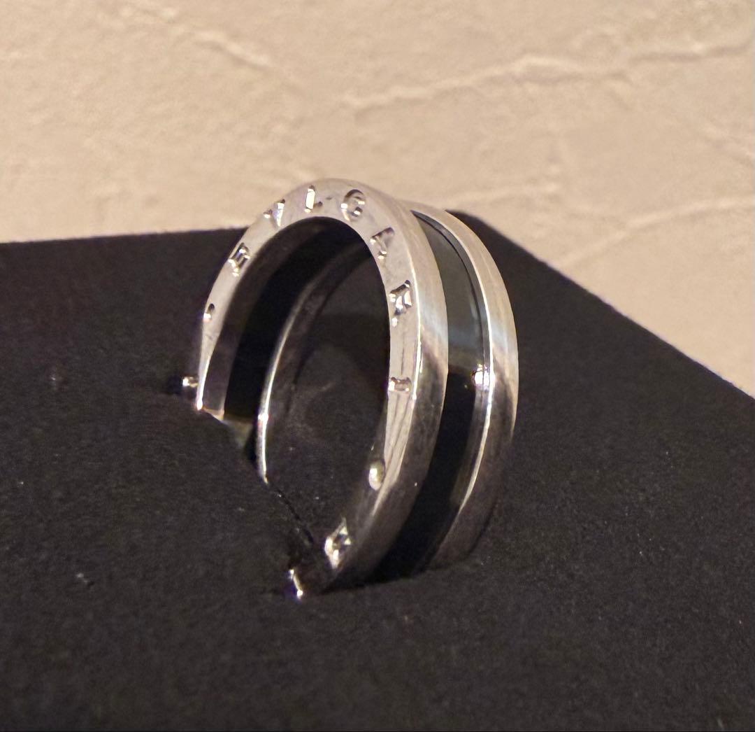 ブルガリ　ビーゼロワン　セーブ・ザ・チルドレン リング　サイズ56