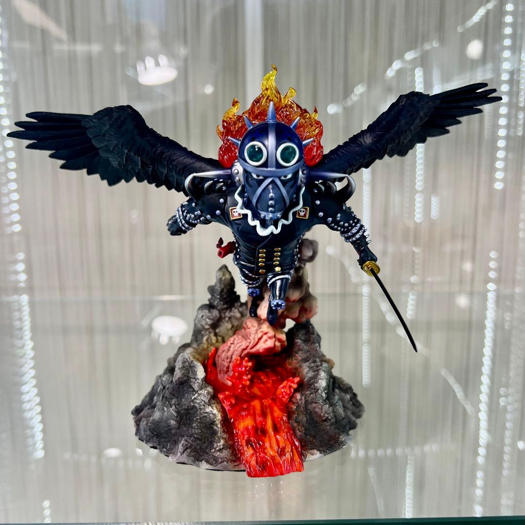 ワンピース フィギュア海外G5 STUDIO 大看板 百獣海賊団 火災のキング