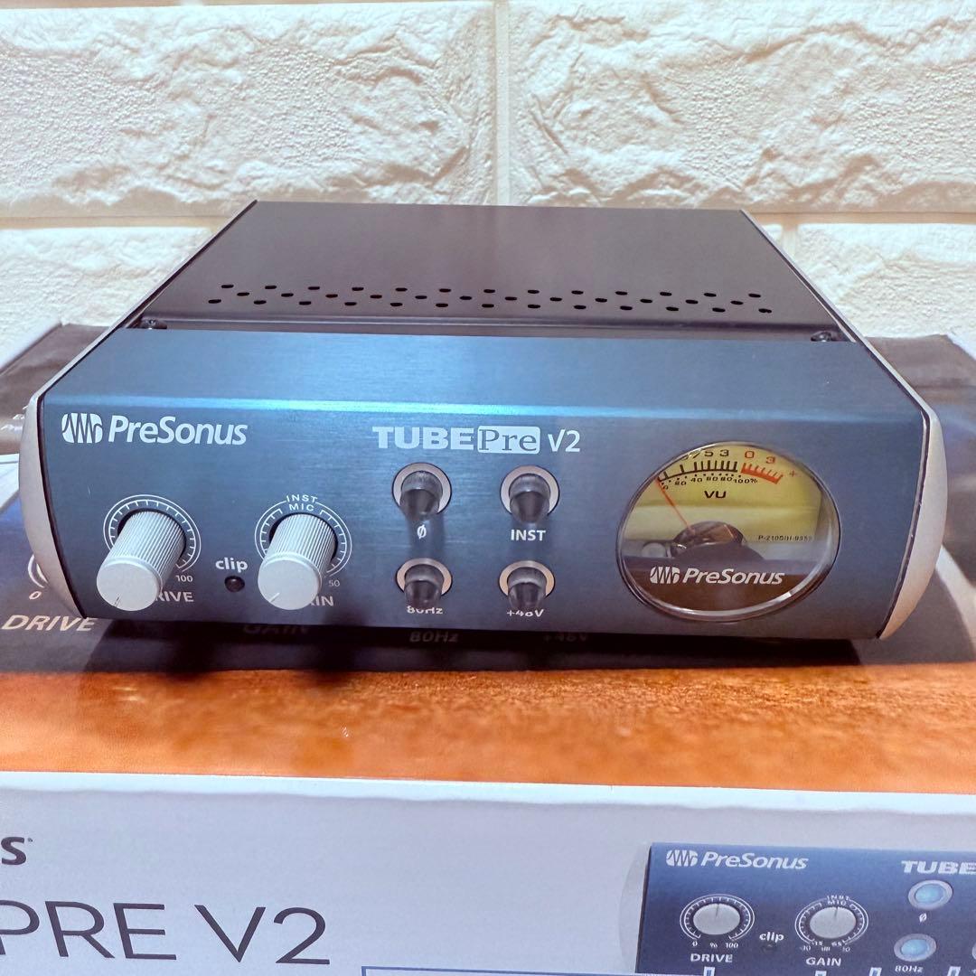 【極美品】PreSonus TubePre V2 真空管マイクプリアンプ