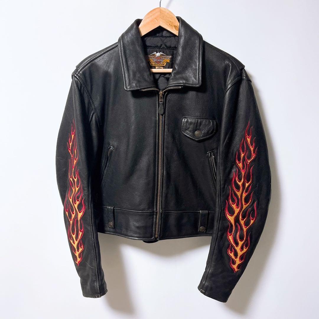 ハーレーダビットソン革ジャン ファイアーバード 楽天市場】【HARLEY
