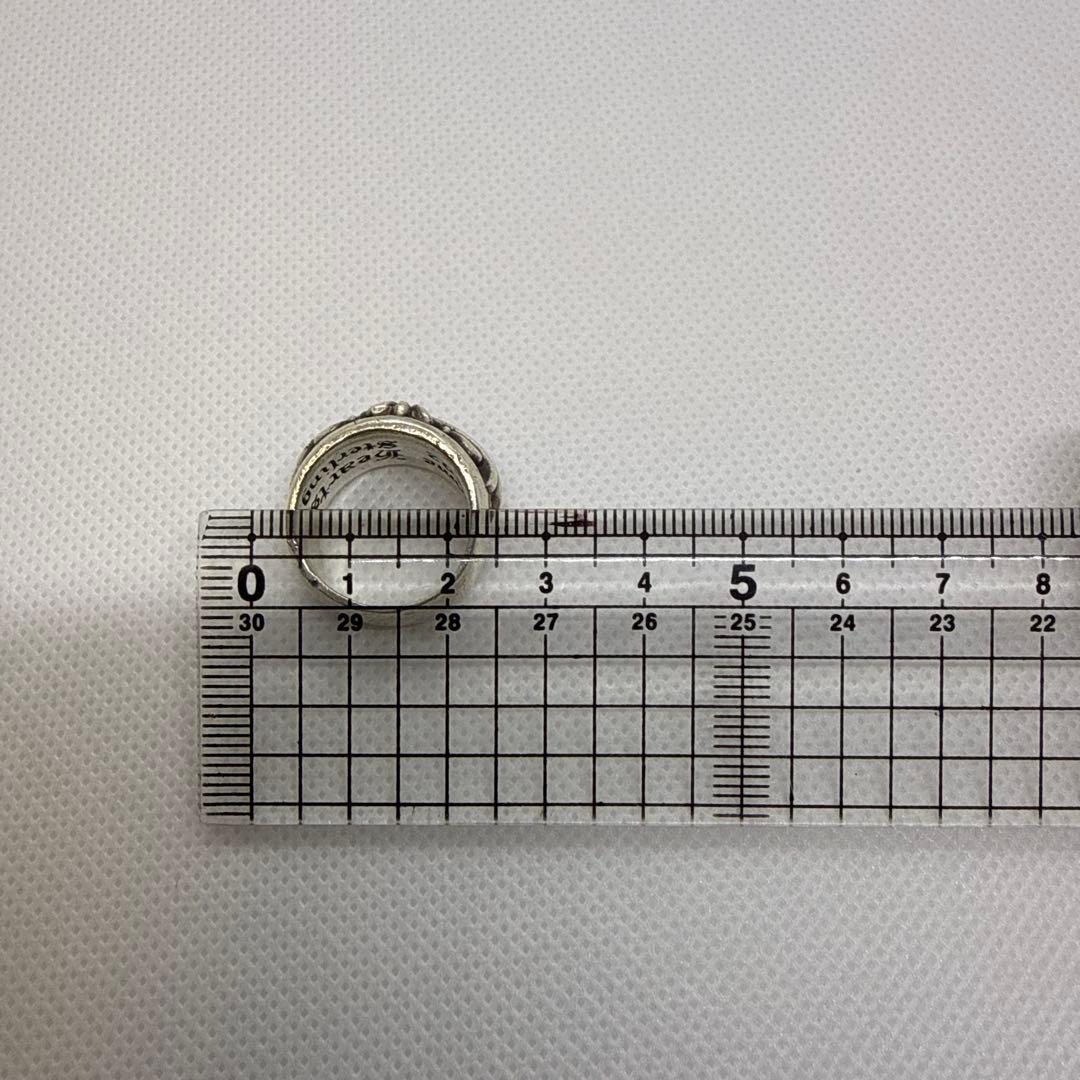 クロムハーツ フローラルクロスリング 純正1ダイヤ インボイス原本付