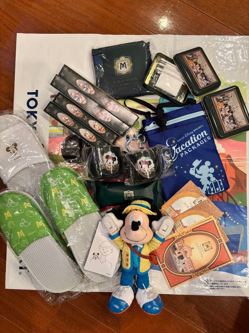 ディズニー ミラコスタ ホテルアメニティセット バケパ 最新版