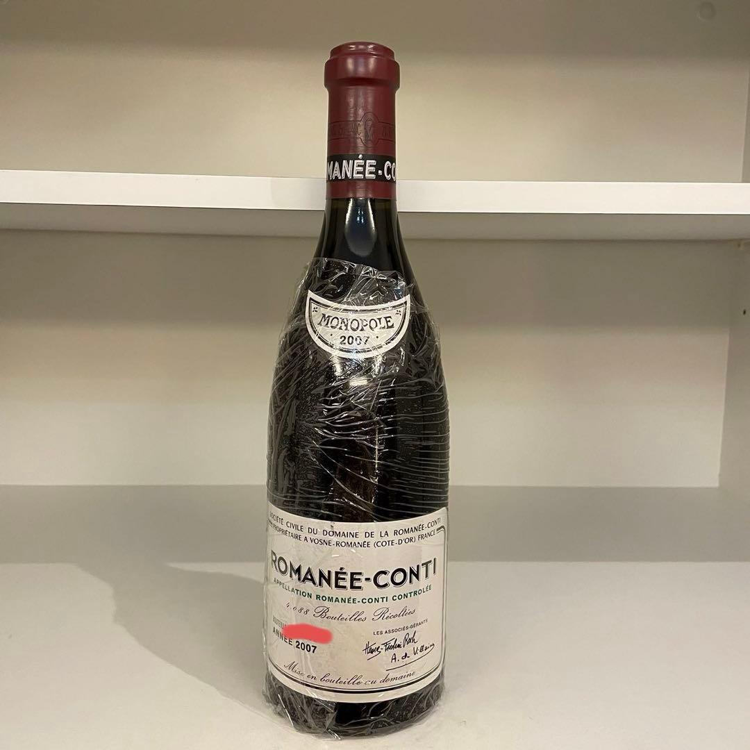 2007 ロマネコンティ ROMANEE-CONTI 2007 赤ワイン ロマネコンティ 空
