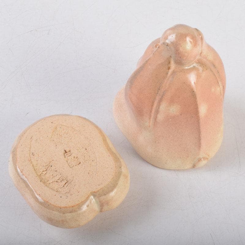 茶道具 朝日焼 七十四代 松林豊斎作 干支 申香合 共箱 V 8597 - メルカリ