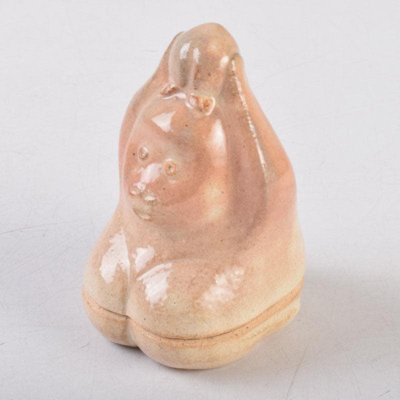 茶道具 朝日焼 七十四代 松林豊斎作 干支 申香合 共箱 V 8597 - メルカリ