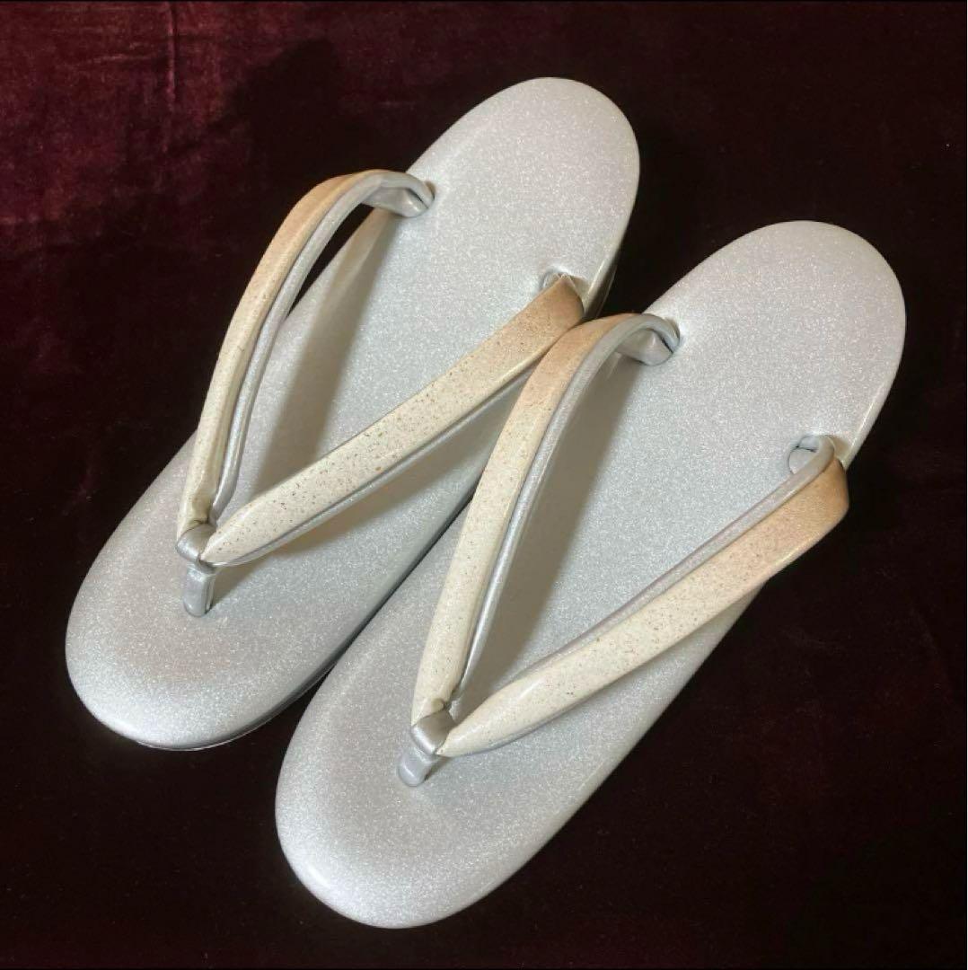 ⭐️【未使用】 世美庵 草履バックセット 礼装 フォーマル 日本製 銀 ピンク 花