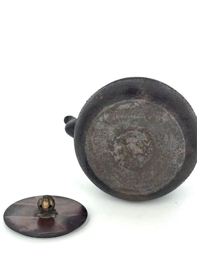 龍文堂 南部鉄瓶 時代物 明治 大正 煎茶道具