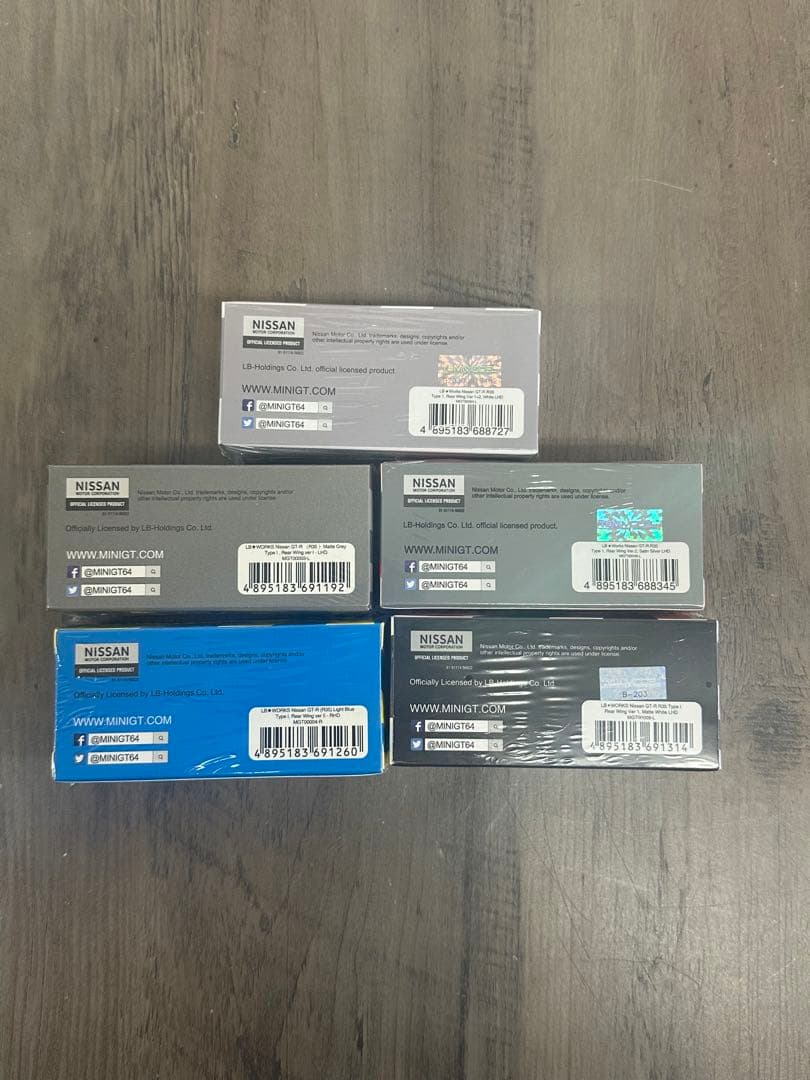 新品未開封！LB★WORKS Nissan GT-R R35 5台セット