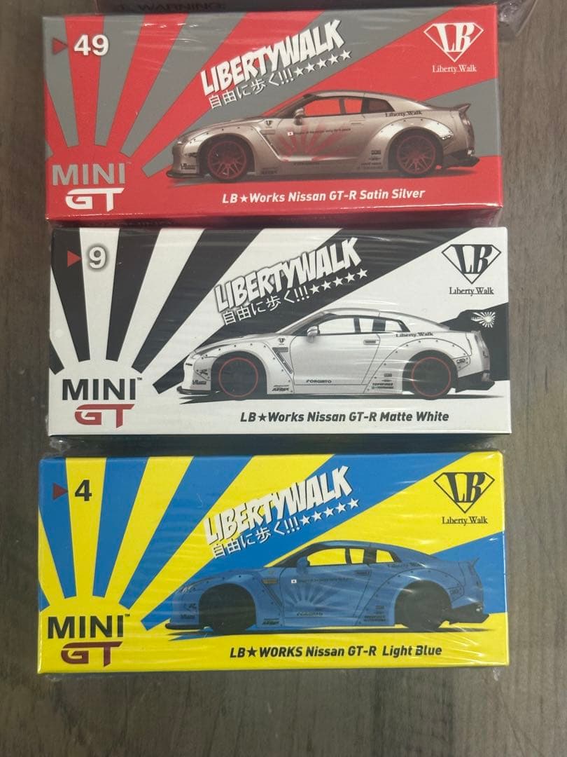 新品未開封！LB★WORKS Nissan GT-R R35 5台セット