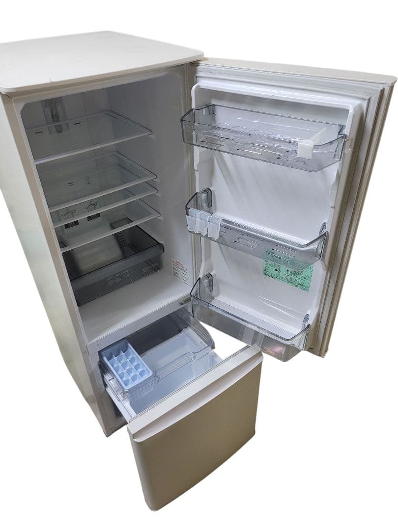 三菱 2022年製 ノンフロン冷凍冷蔵庫 MR-P17G-W 168L