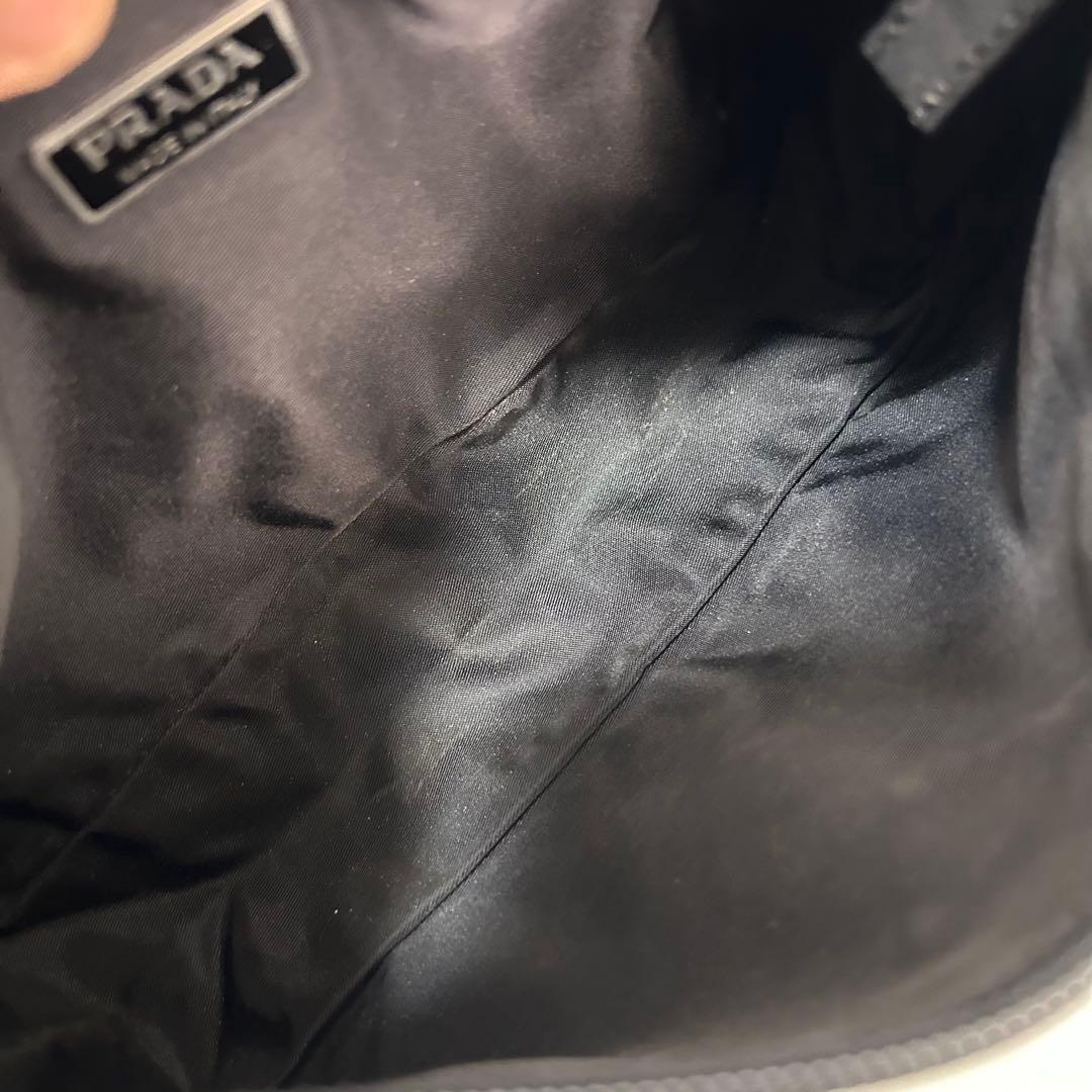 PRADA プラダ アクセサリーポーチ ハンドバッグ ミニバッグ ブラック