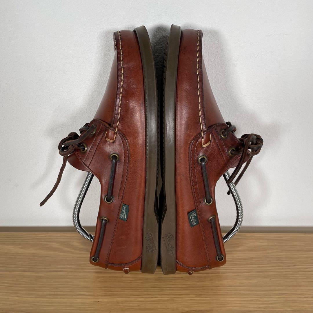 パラブーツ　BARTH バース マリーン デッキシューズ 7サイズ　ブラウン