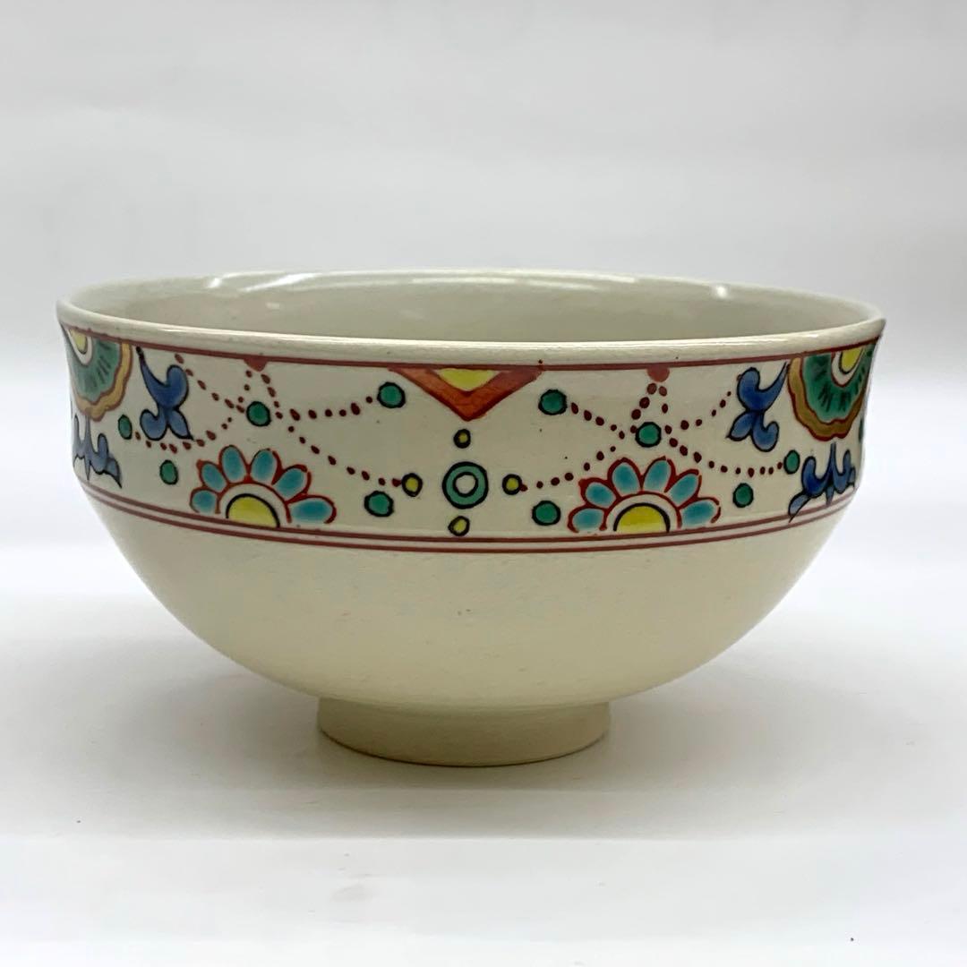 【茶碗　独楽　南蛮七宝】紙箱