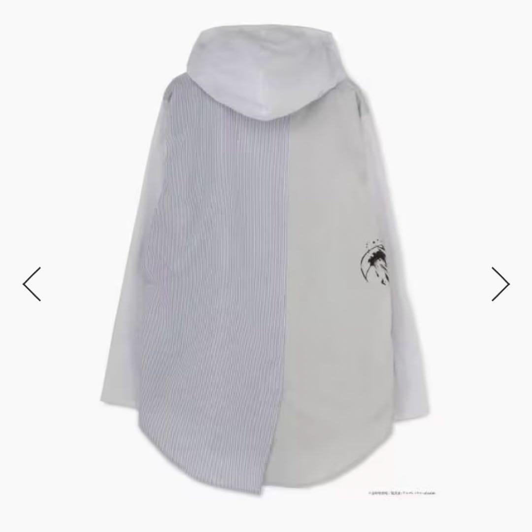 Ground Y×鬼滅の刃　ヨウジヤマモト　煉獄杏寿郎 パーカーシャツ　白