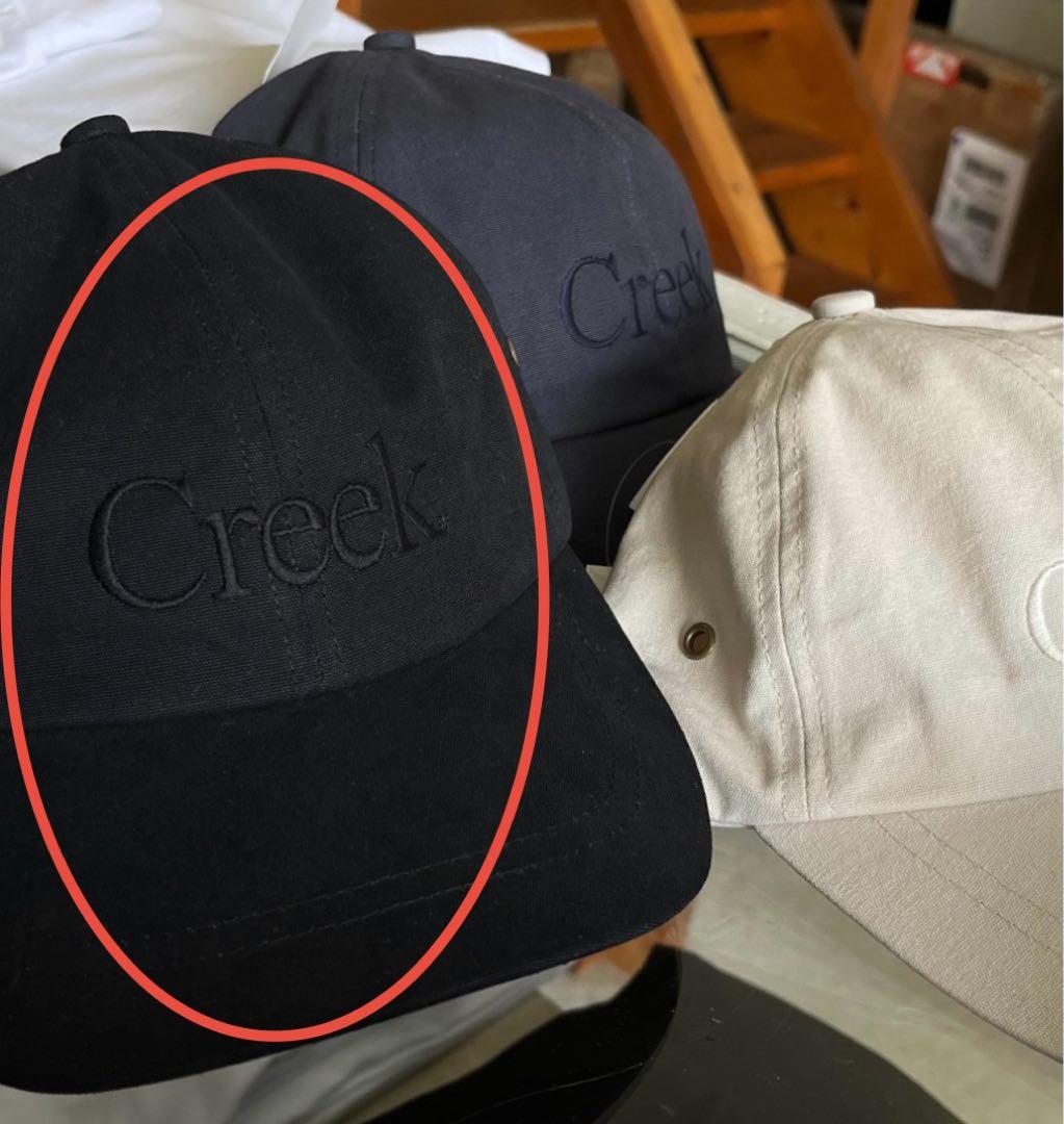 Creek Angler´s Device 6 Panel Cap 黒 クリーク