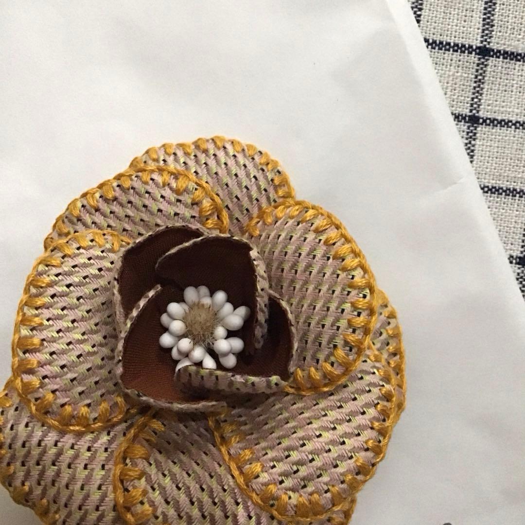 minä perhonen 花モチーフ ブローチ mina perhonen stitch garden