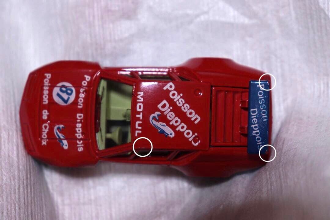 日本製　トミカ　外国車シリーズ　アルピーヌ　ルヌー　A310 レーシングF62