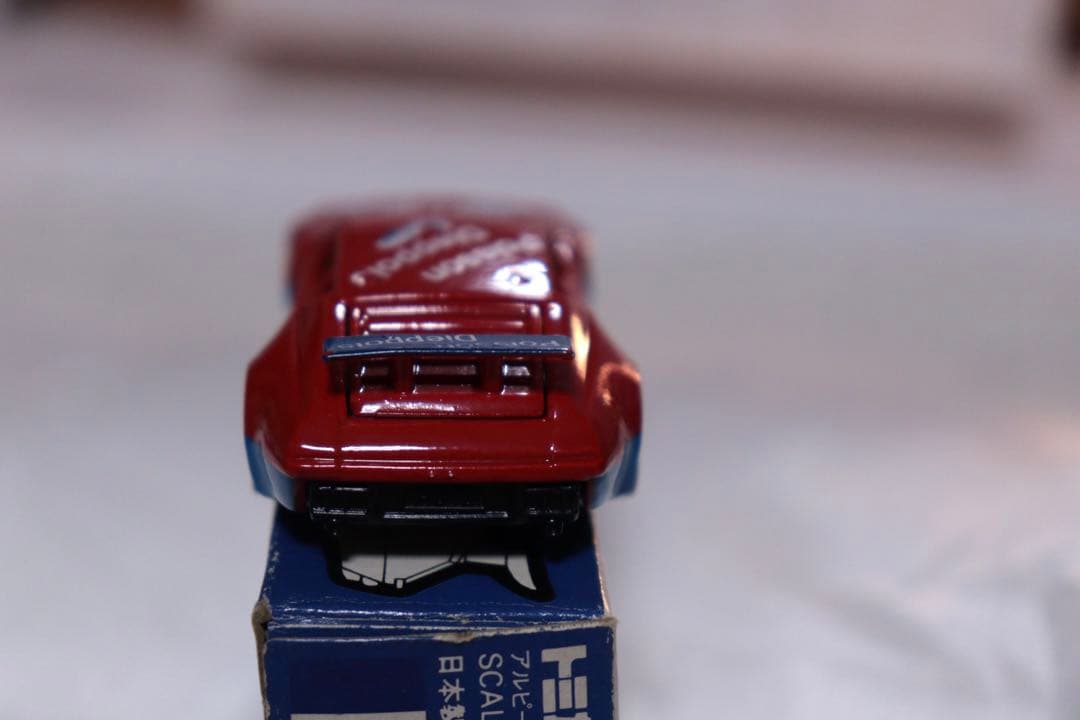 日本製　トミカ　外国車シリーズ　アルピーヌ　ルヌー　A310 レーシングF62