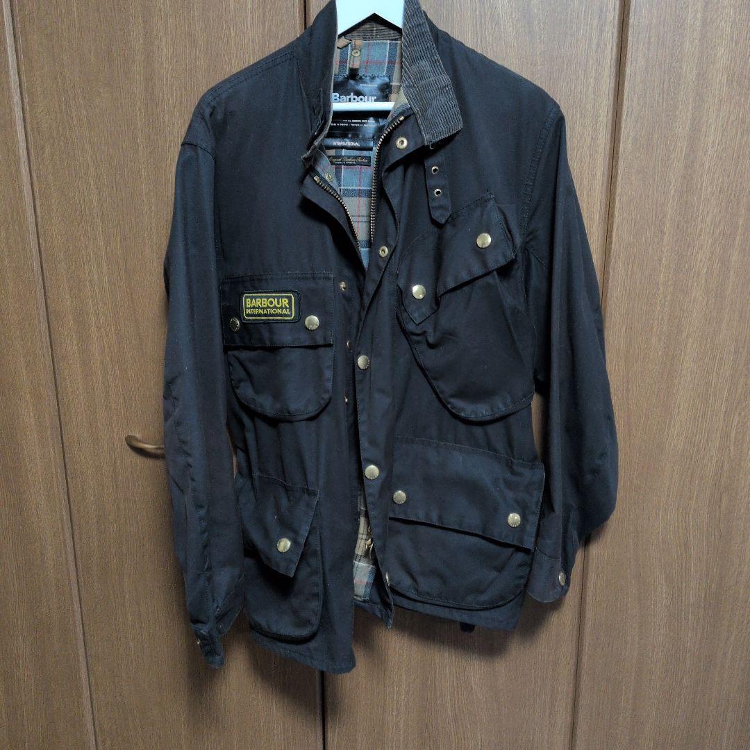 Barbour INTERNATIONAL ワックスコットンジャケット 38