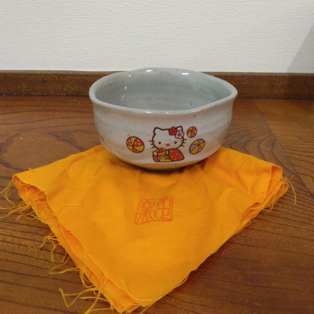 る781】美濃唐津 平正窯 ハローキティ 茶碗 抹茶 - メルカリ