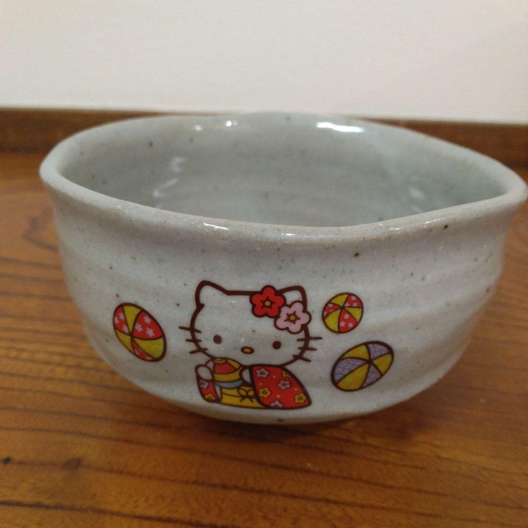 る781】美濃唐津 平正窯 ハローキティ 茶碗 抹茶 - メルカリ