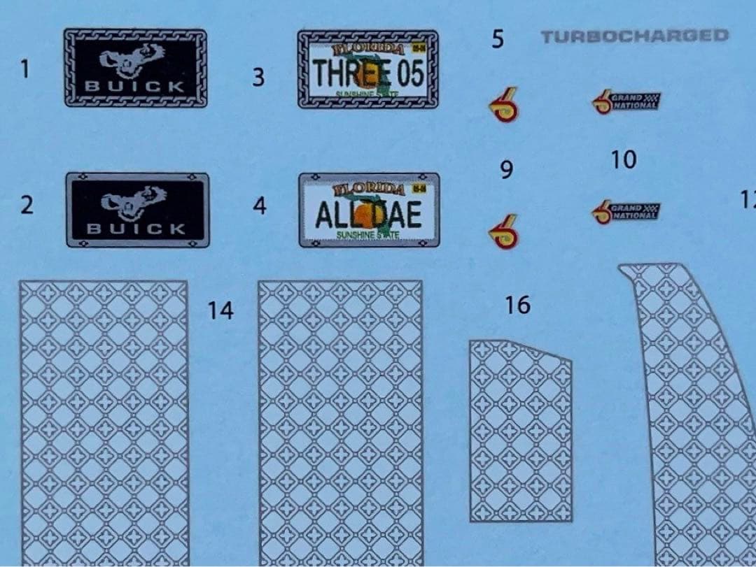 Revell 1/25 ビュイック・グランドナショナル カスタム 1987年