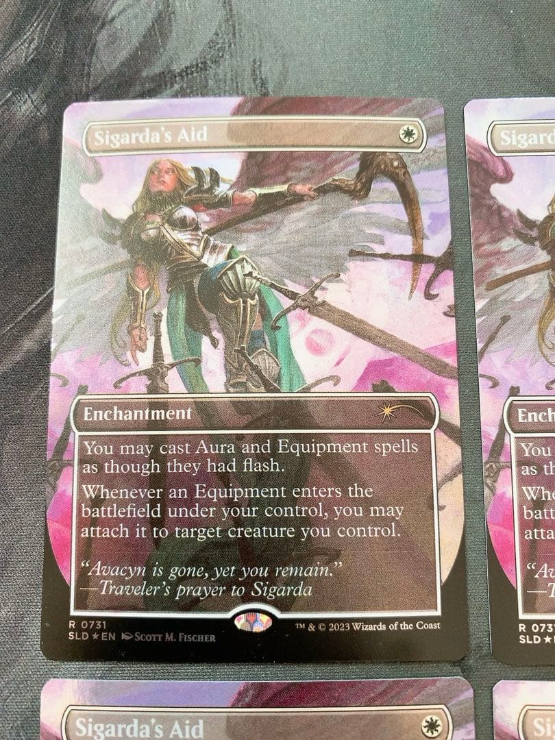 foil】シガルダの助け英語4枚セットシークレットライアー版