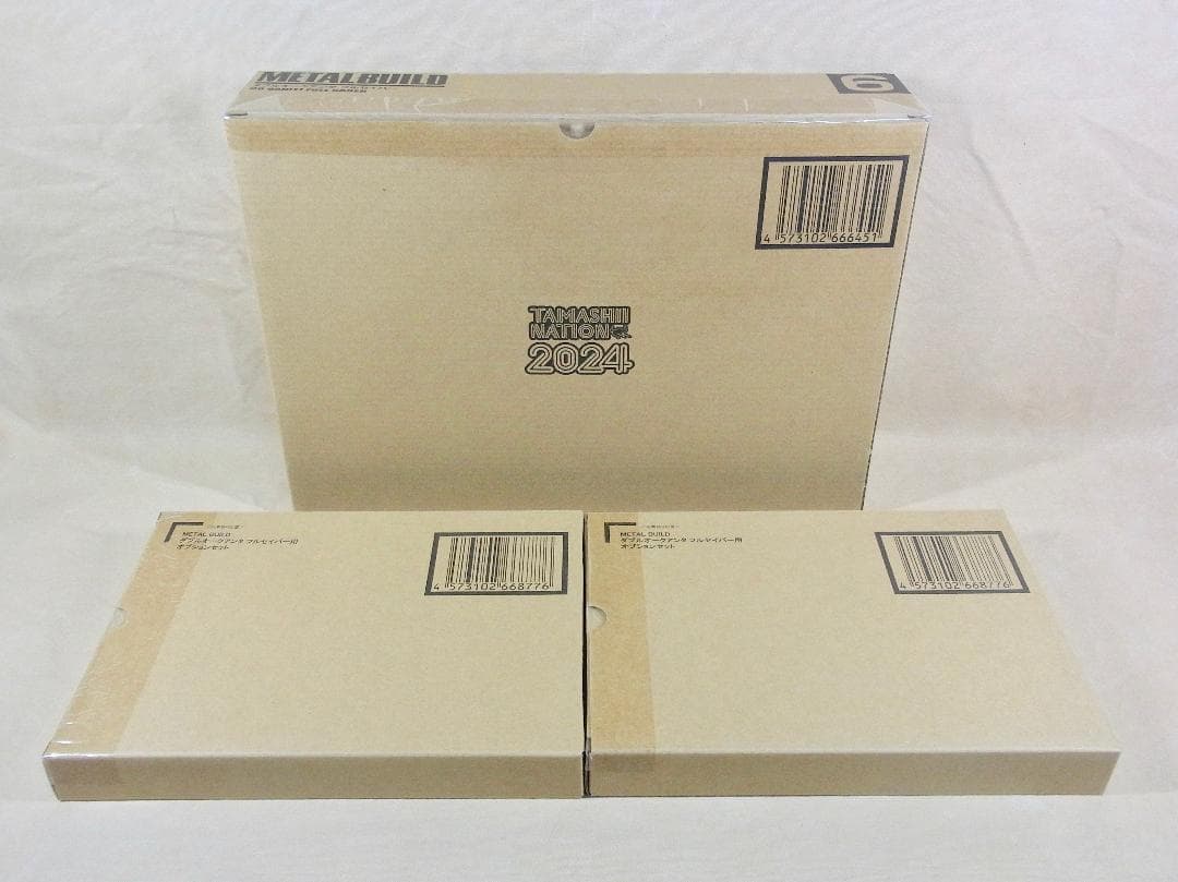 L BUILD ダブルオークアンタ フルセイバー&オプションセットx2