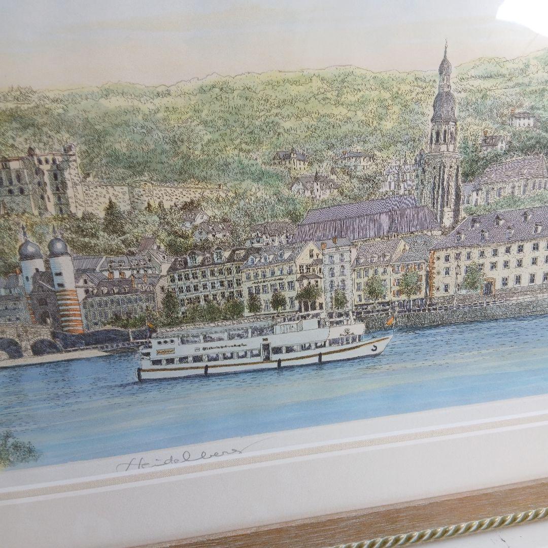 ハイデルベルク 】織田義郎 リトグラフ 110/300 - メルカリ