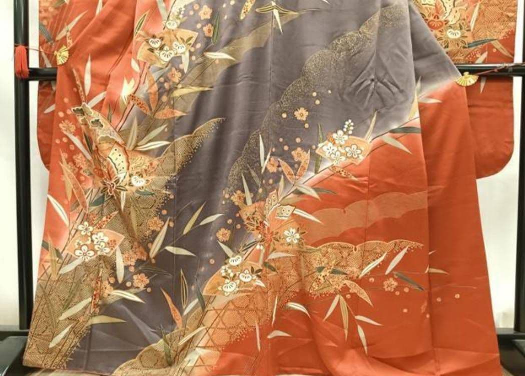 №1逸品&極美品極美品【正絹 和装 着物 振袖 留袖 和装