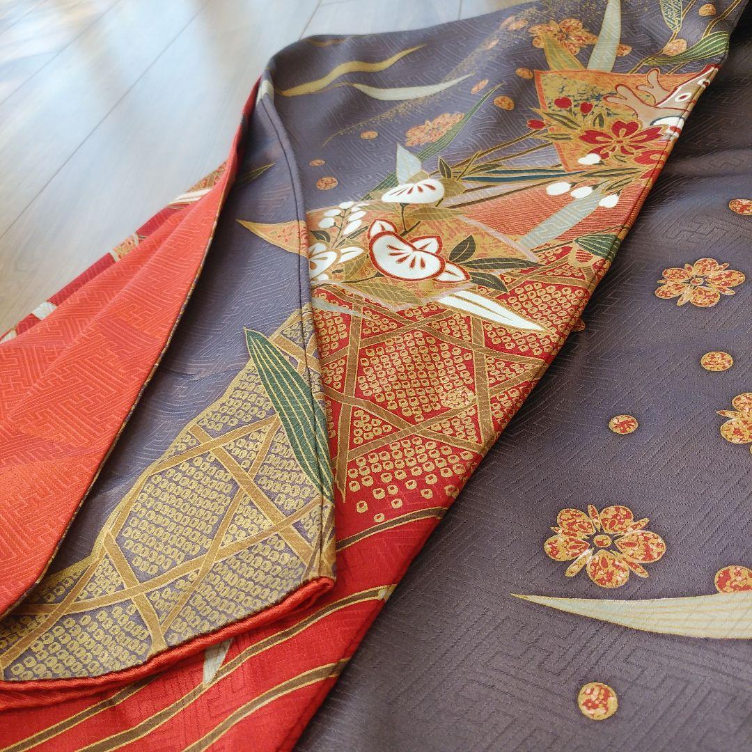 №1逸品&極美品極美品【正絹 和装 着物 振袖 留袖 和装