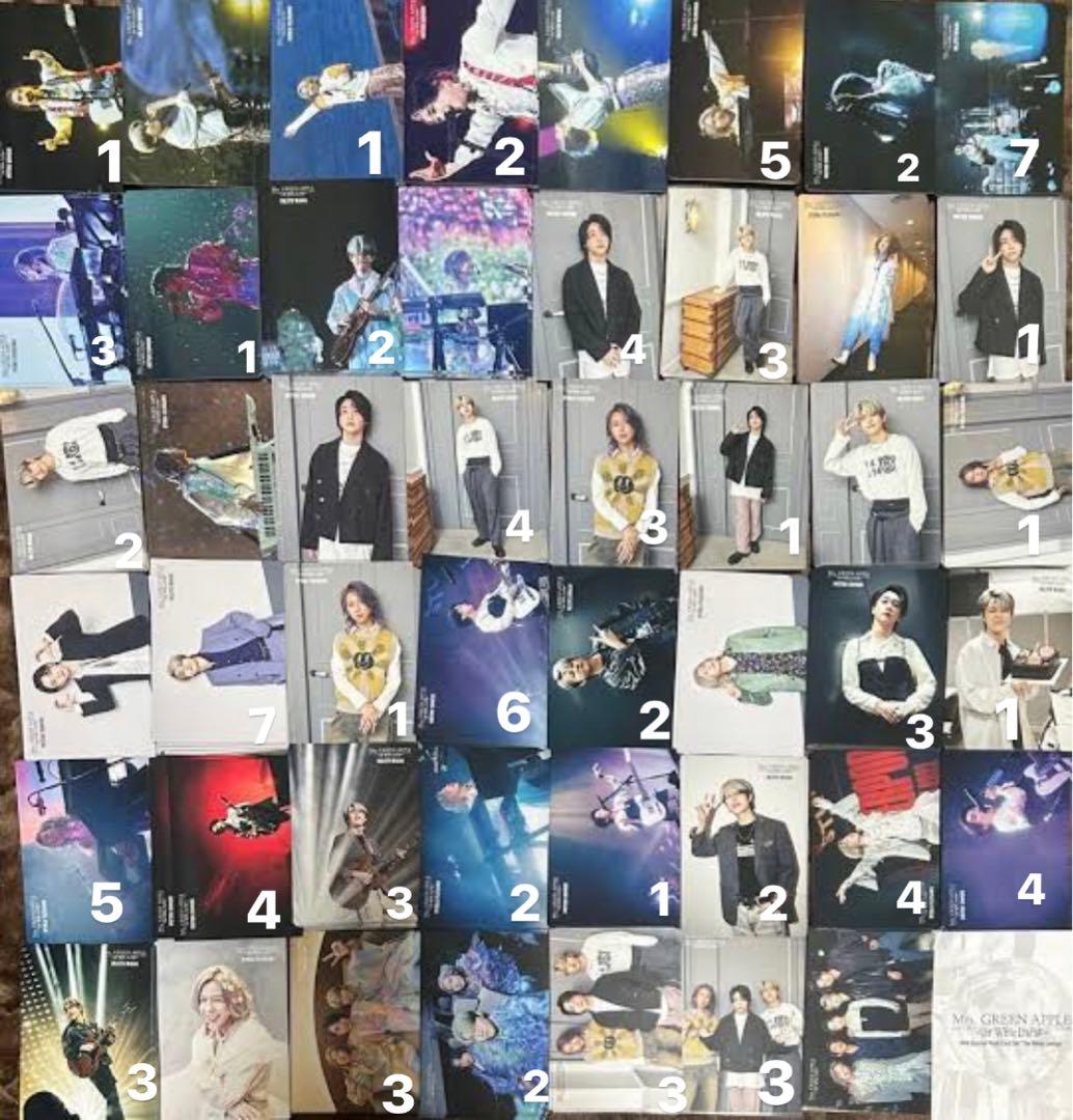 Mrs. GREEN APPLE ホワイトラウンジ フォトカード ミセス - メルカリ