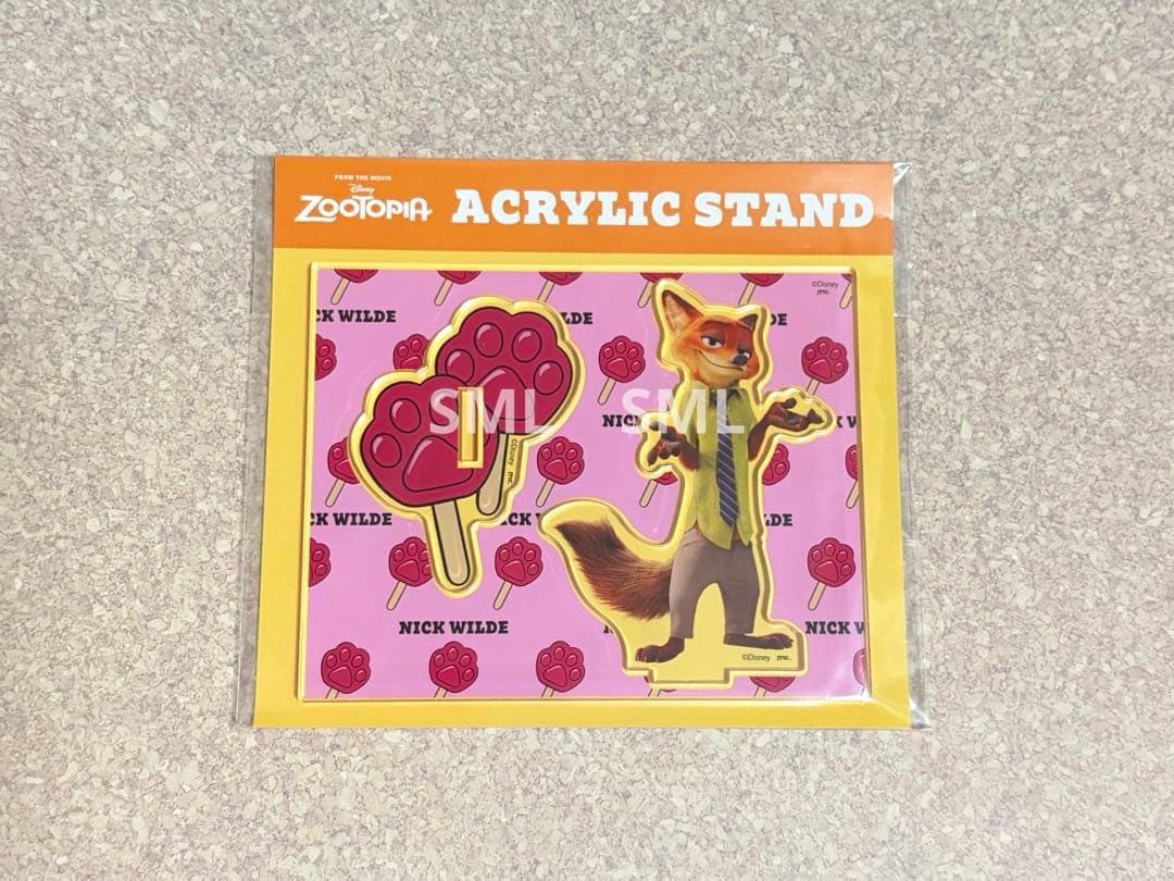キディランド ディズニー ズートピア アクリルスタンド アクスタ ニック ①