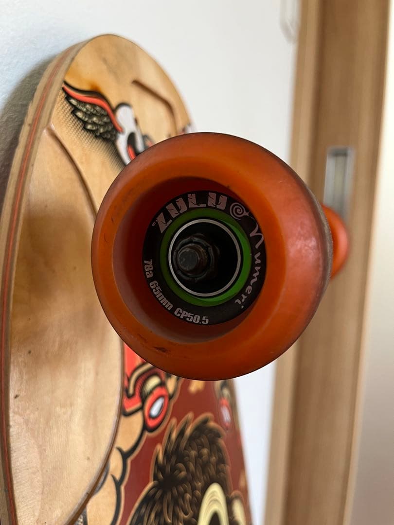 ダウンヒル　スケートボード コンプリート　ブッシュゴムのおまけ付き