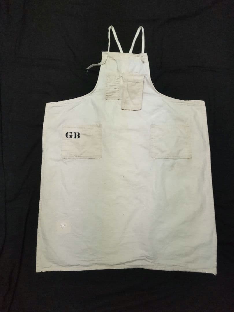 ヴィンテージ ミリタリーエプロン 2枚セット ワークエプロン スウェーデン軍