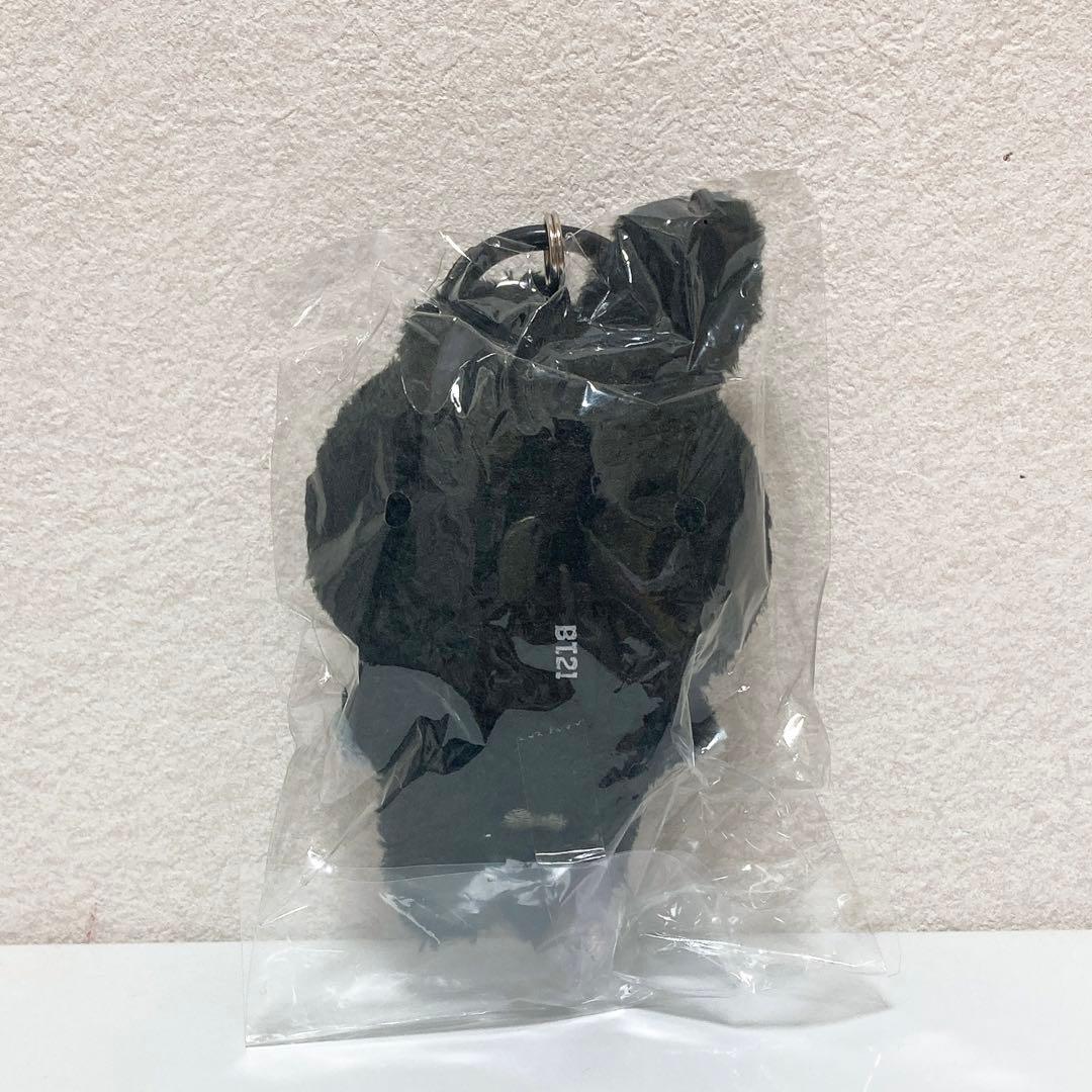 【新品】COOKY モノトーン マスコットキーリング　キーホルダー　BT21