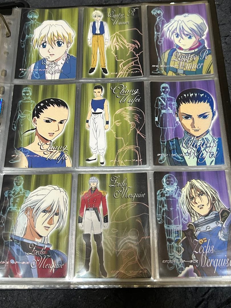 カードダスマスターズ 新機動戦記ガンダムW パーフェクトレビュー ノーマルコンプ