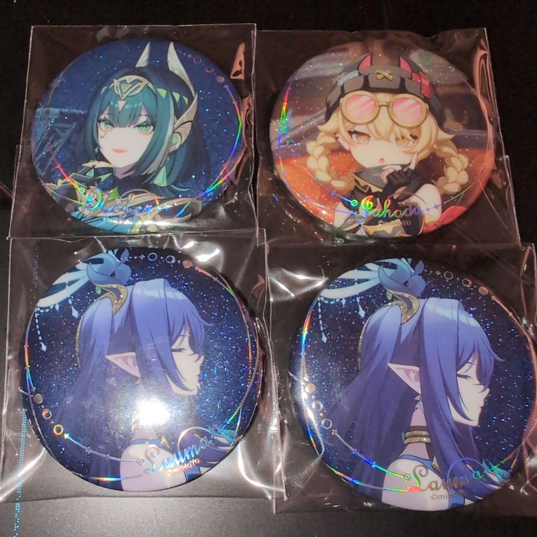 公式正規品】原神 月夜の叙事詩 缶バッジ ネフェル ヤフォダ ラウマ