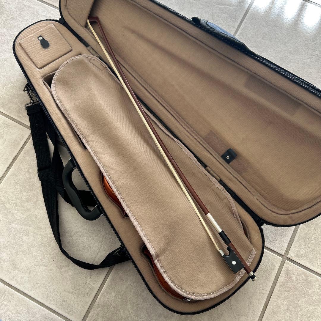 バイオリン ケースと弓付き スズキ SUZUKI 鈴木 1/2 分数