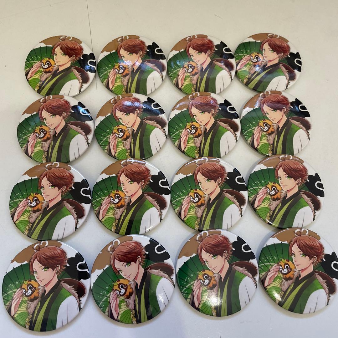 A85.浦島坂田船 春ツ 缶バッジ 2018 等身 うらたぬき