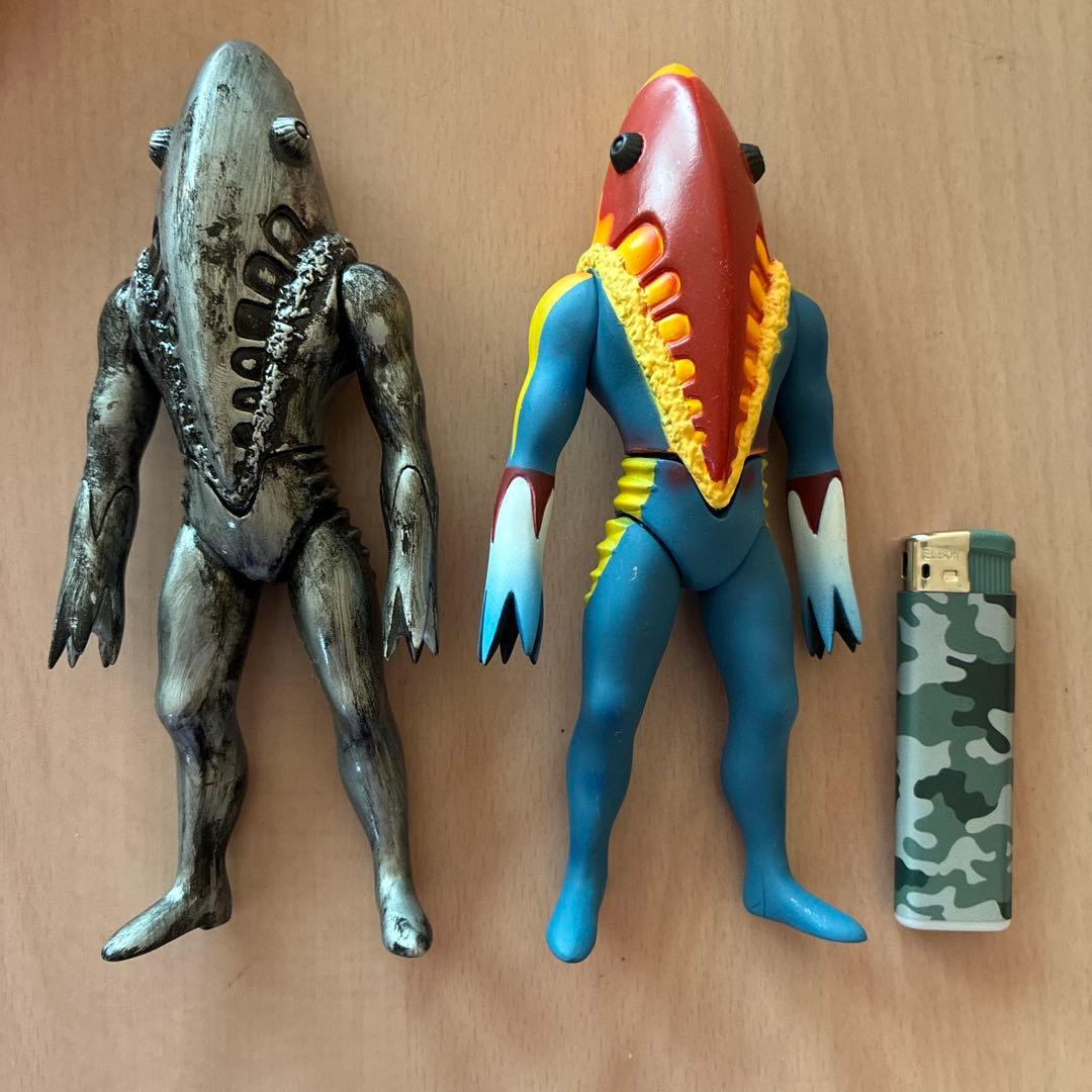 希少⭐️ウルトラ怪獣　メトロン星人　フィギュア　ソフビ　2個セット　マーミット