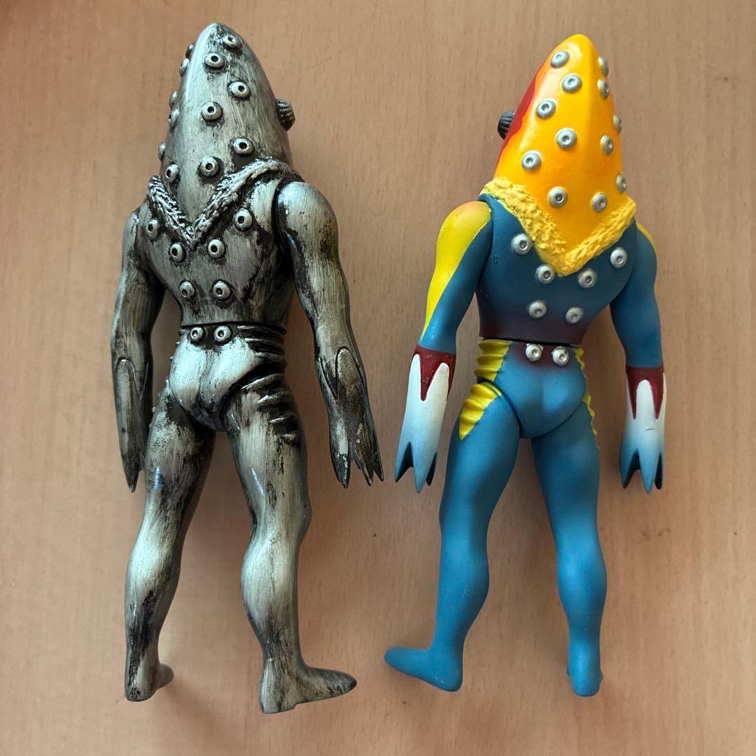 希少⭐️ウルトラ怪獣　メトロン星人　フィギュア　ソフビ　2個セット　マーミット