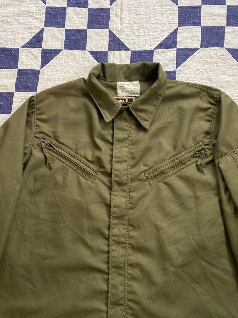 超希少】70s US ARMY ヘリクルーシャツ ノーメックス OG-106